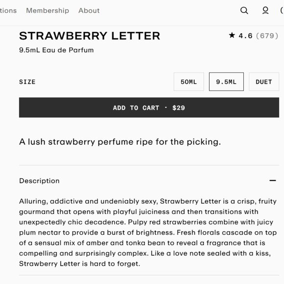 Phlur Strawberry Perfume - Picture 4 of 5